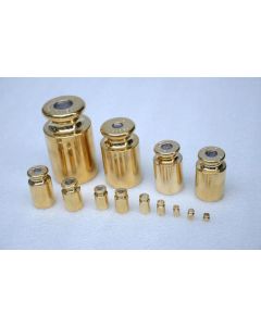 Individual M1 Brass Cylindrical Weights