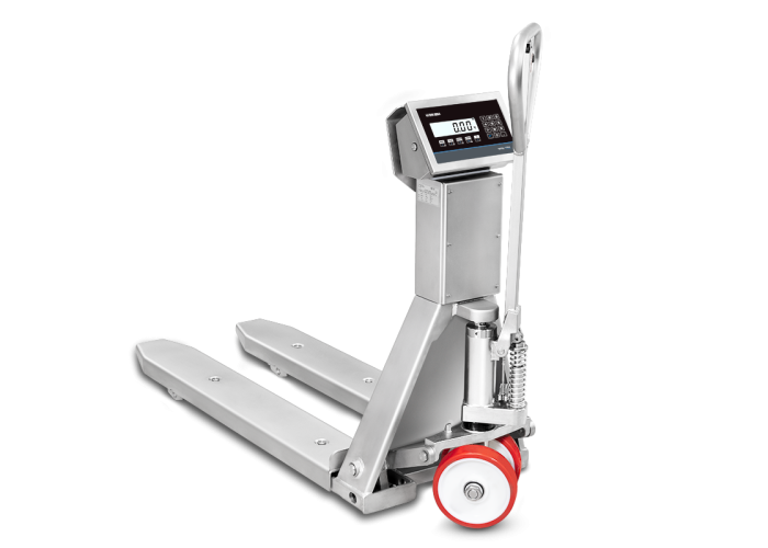 Dini Argeo TPWI HYGIENX Stainless Steel Pallet Truck Scale Solent Scales