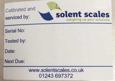 Scale-Service-Calibration-Label-Date